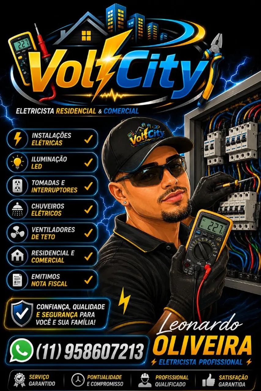 Eletricista Residencial e Comercial