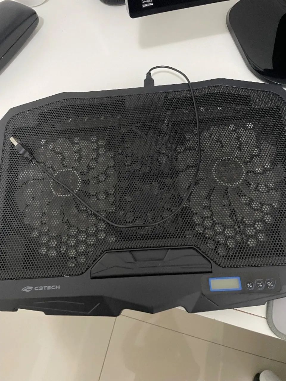Base Cooler Notebook até 17,3" - Pouco Usada - Foto 4