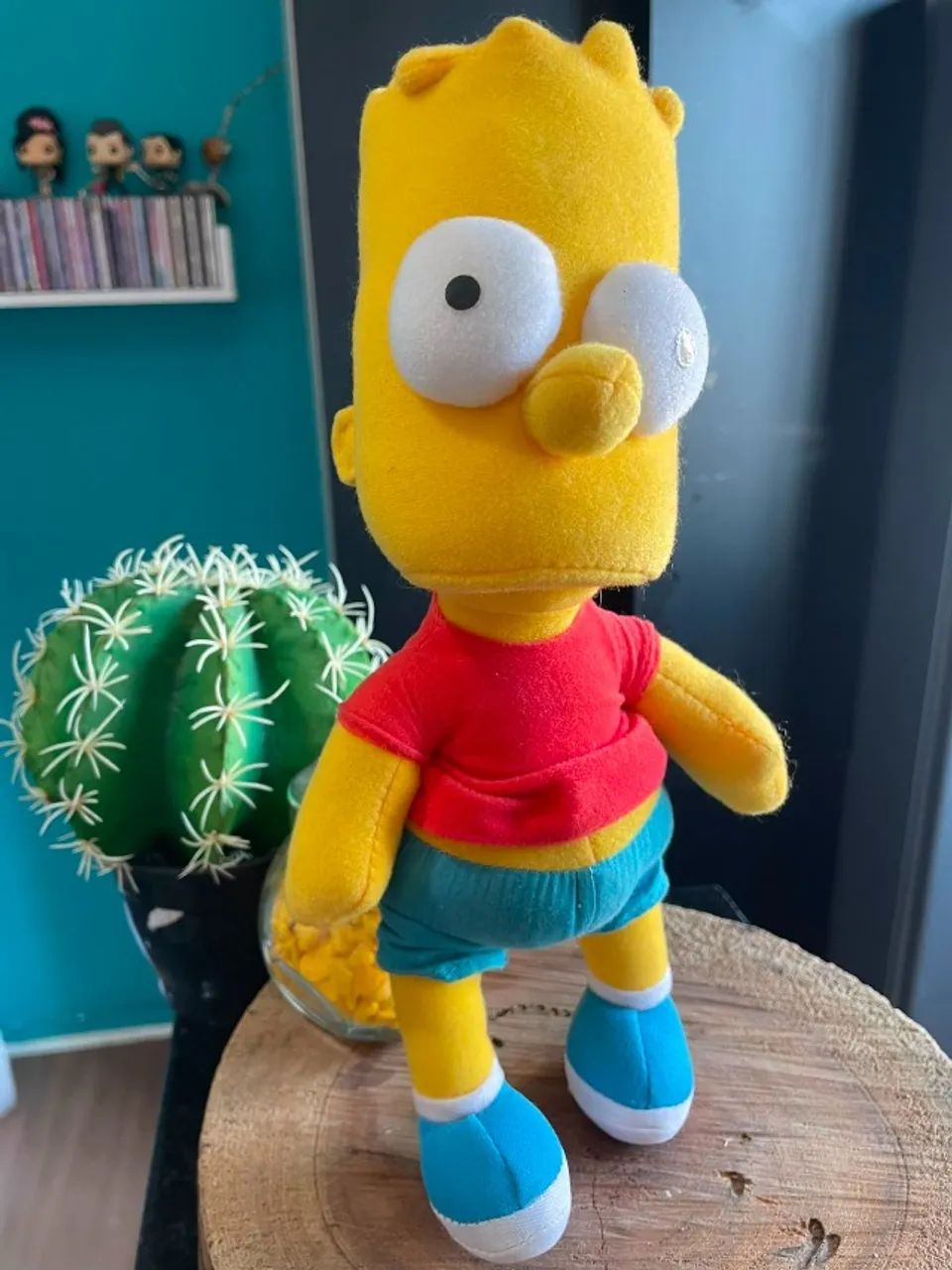 Bart Simpson Pelúcia 20cm - Usado - Foto 2