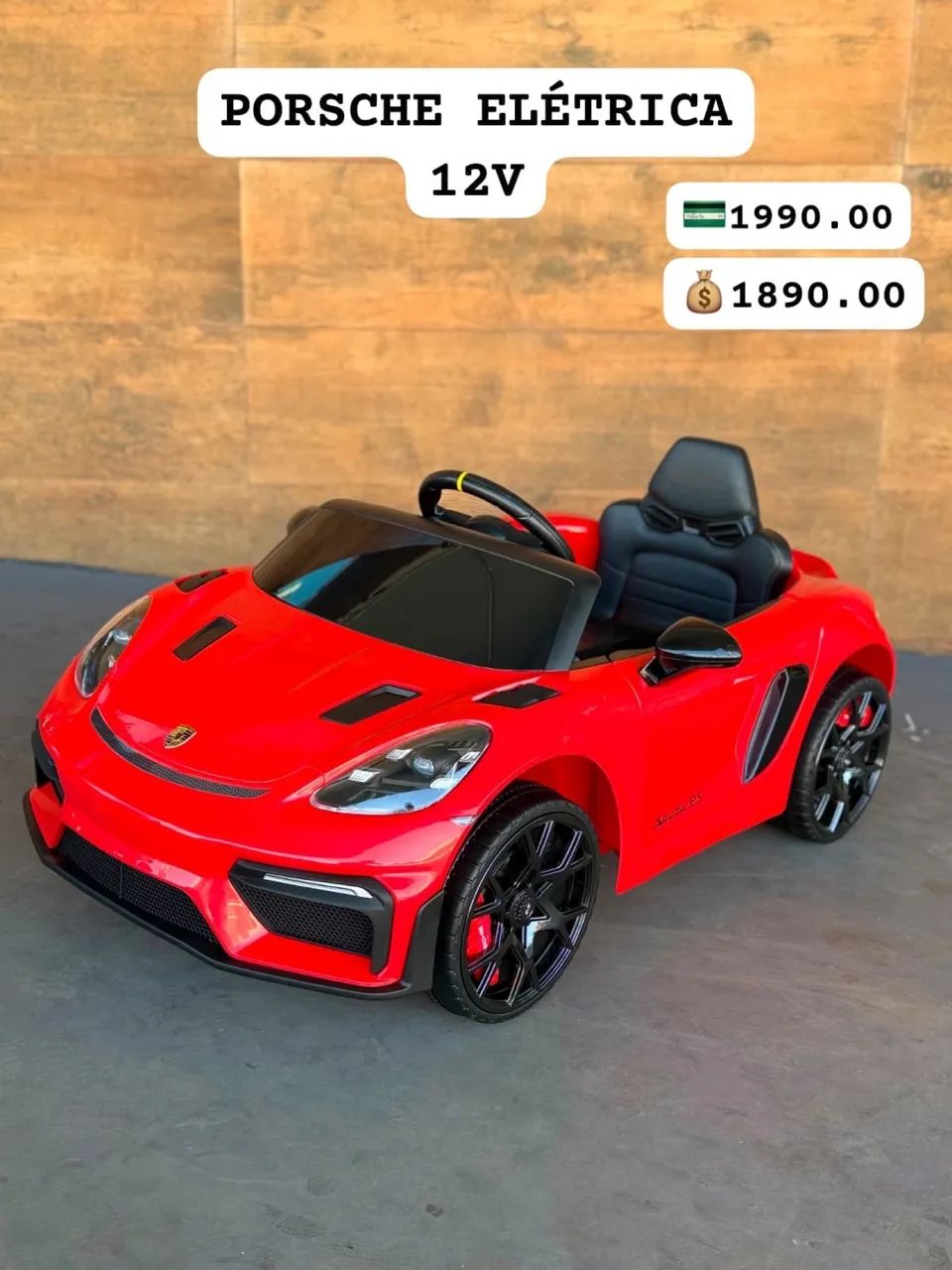 Porsche elétrica 12 V  - Foto 2