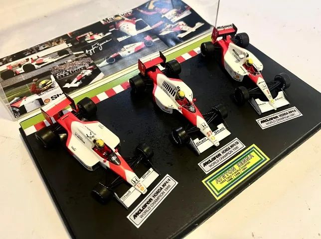 Set Tri Campeonato Ayrton Senna 1/43 - Foto 4
