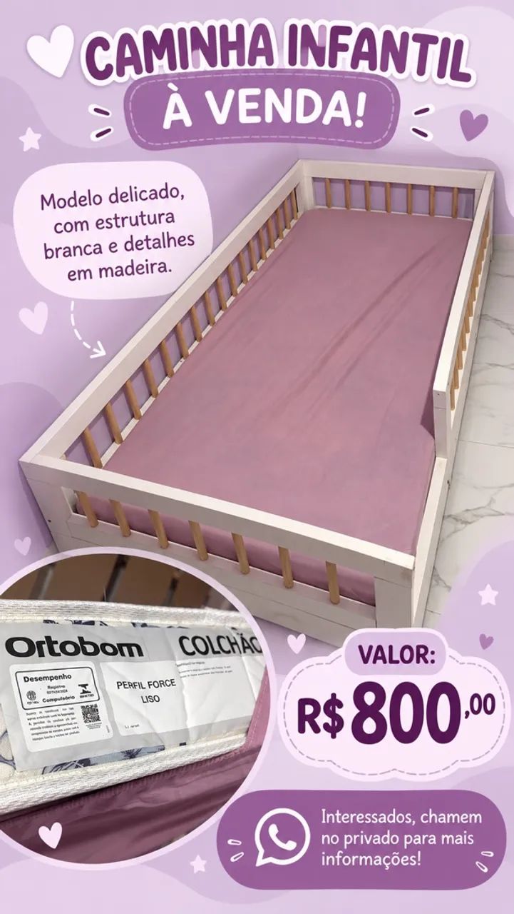 CAMINHA INFANTIL À VENDA!