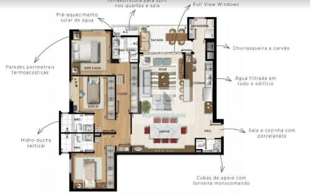 Apartamento residencial à venda, Ecoville, Curitiba. - Foto 9