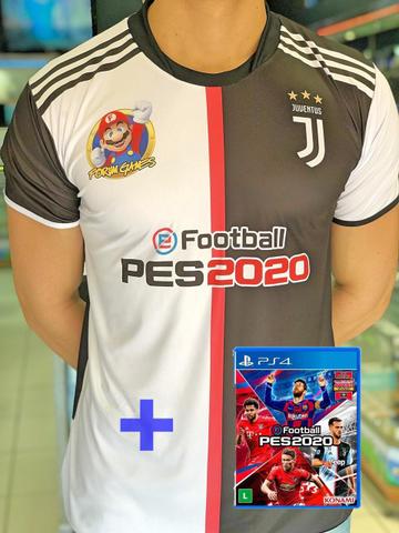 Camiseta do Pes 20 e mais o Jogo em Mídia Física