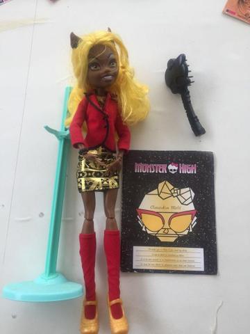 Boneca monster high Clawdia Wolf