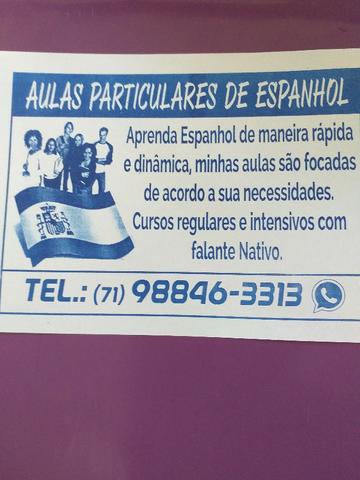 Curso de espanhol com falante nativo R$100,00