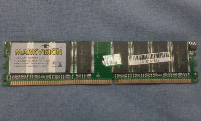 Memória Markvision 1 gb Ddr 400mhz