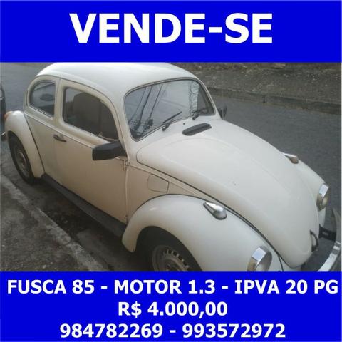 Vendo fusca 85 - 4.800,00