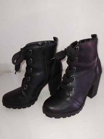 bota coturno drezzup tratorada feminina