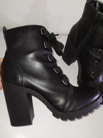 bota coturno drezzup tratorada feminina