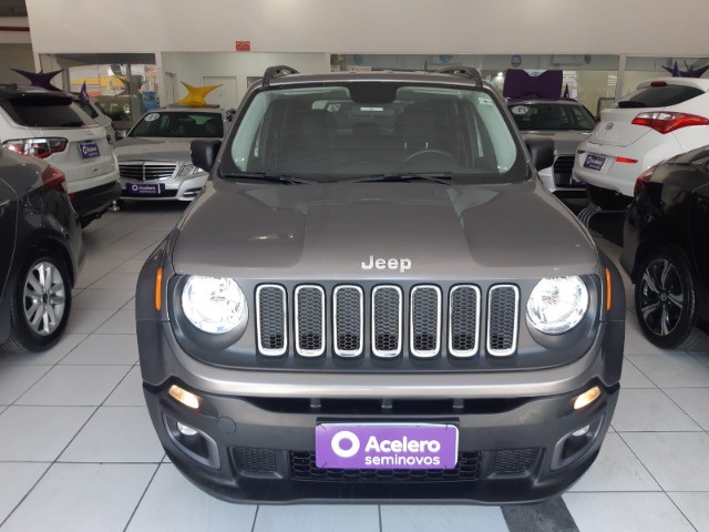JEEP RENEGADE SPORT 1.8 4X2 FLEX 16V MEC. CINZA 16/17