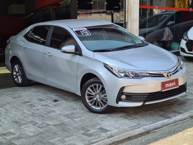 TOYOTA COROLLA 2019 1.8 GLI UPPER MULTI-DRIVE FLEX COMPLETO NOVISSÍMO E IMPECÁVEL BAIXA KM