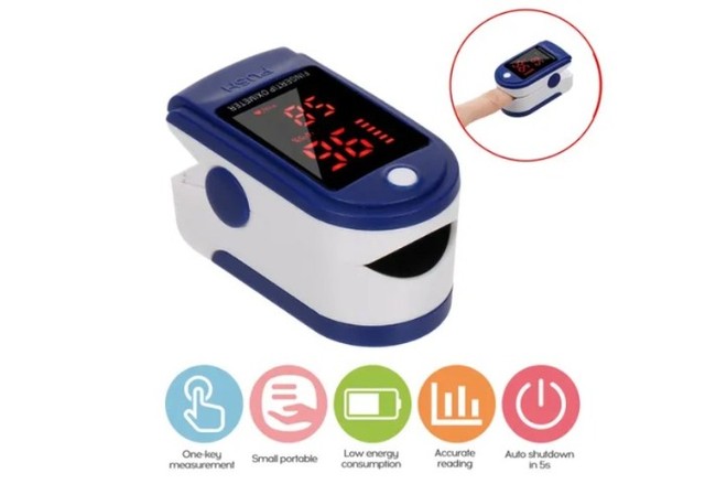 Oxímetro Digital De Dedo   Arduino Automação Robotica COD-AP91  - Foto 2