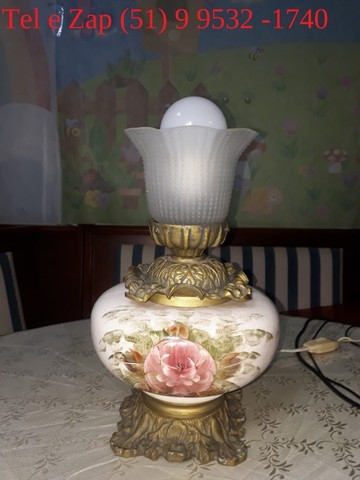 Abajur em Bronze Pata Choca - 30 cm Altura X 20 cm Largura - Raridade - Foto 3