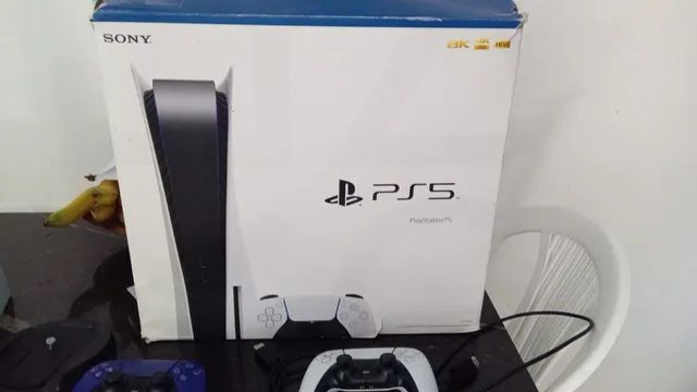 PlayStation 5 usado. - Videogames - Vila Margarida, São Vicente 1252444342