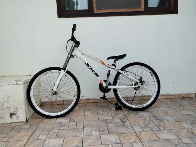Quadro 4trix Gios Aro 26 Wheeling Bike Grau Rl Roxo Neon