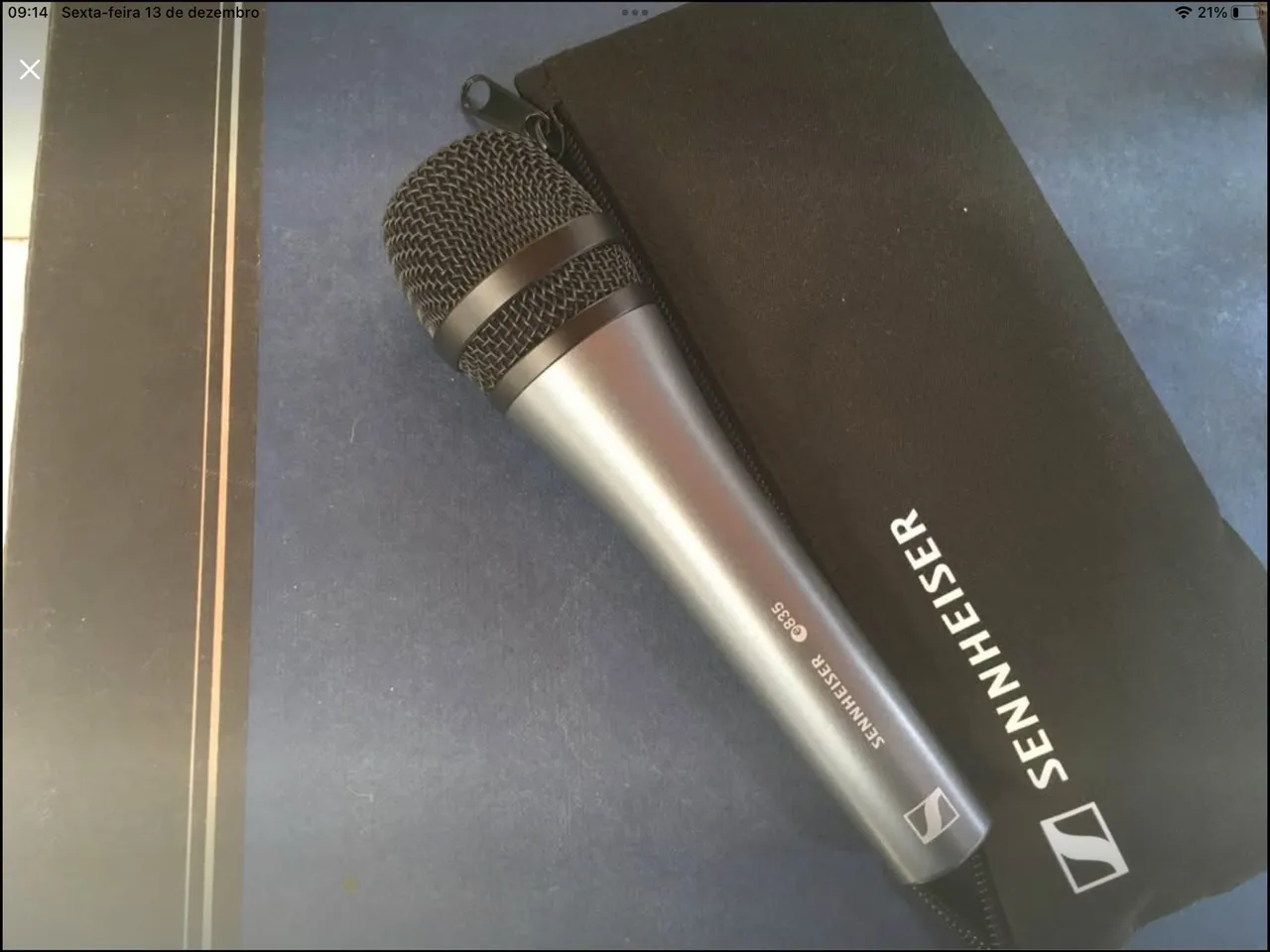 Microfone Sennheiser MD431 II - Microfones e Gravadores - Santo