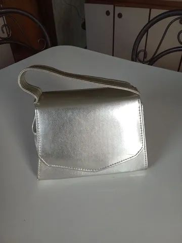 Bolsa de Mão Prata 