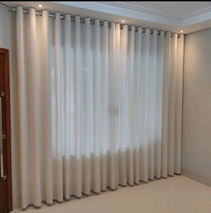 Cortina de linho nova,8 mt