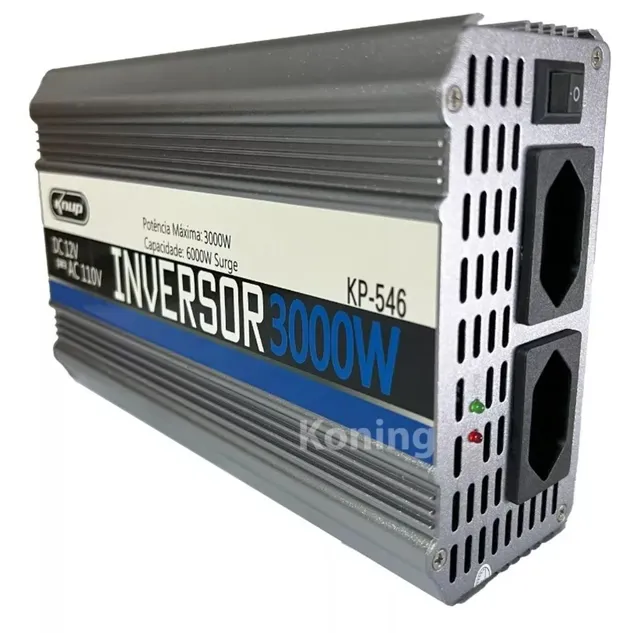 Inversor 3000w 12v / 24v para 120v