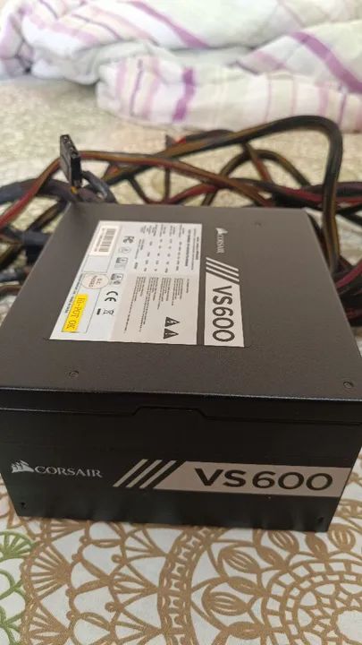 Fonte Corsair VS600 600W - Foto 2