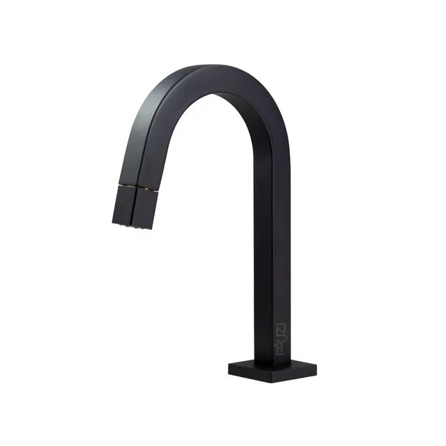 Torneira de Lavabo Luxo mono comando Preta