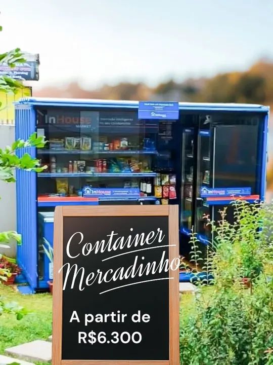 Container mercadinho, mercado autônomo  desmontável  - Foto 4