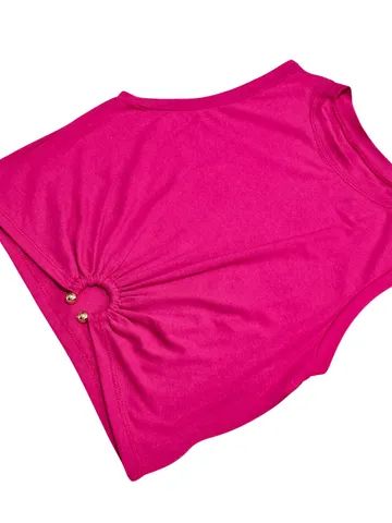 Blusa Moda Feminina Cropped Regata Visco Lycra Lançamento Tendência - Foto 3