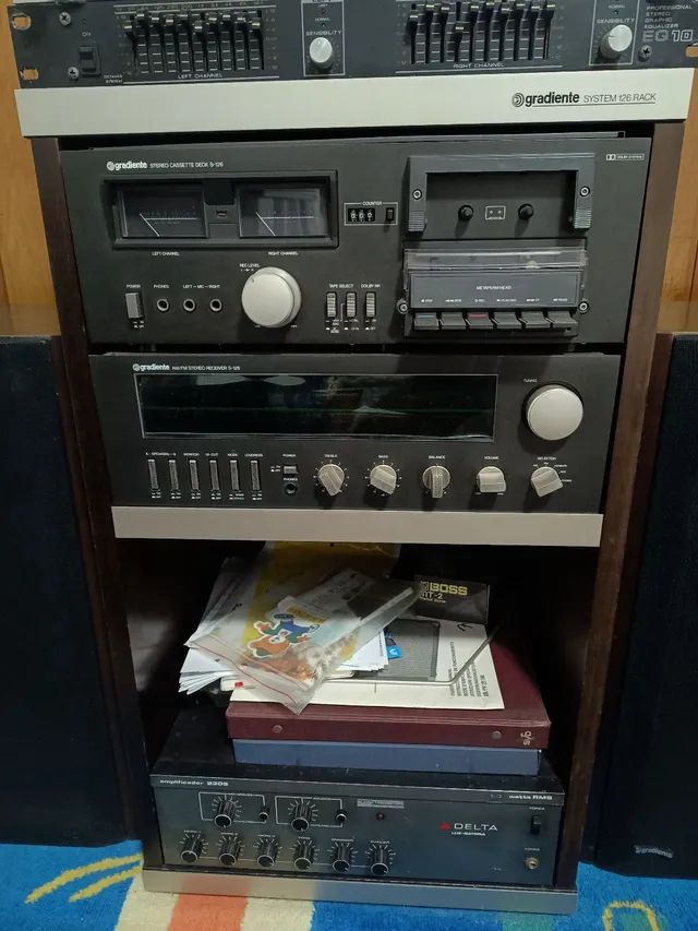 Gradiente 126 rack polyvox cm 5000 delta  master 100 - Foto 5