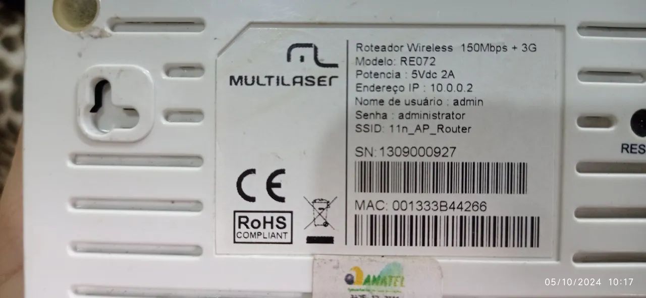Router Multilaser65049961828354122