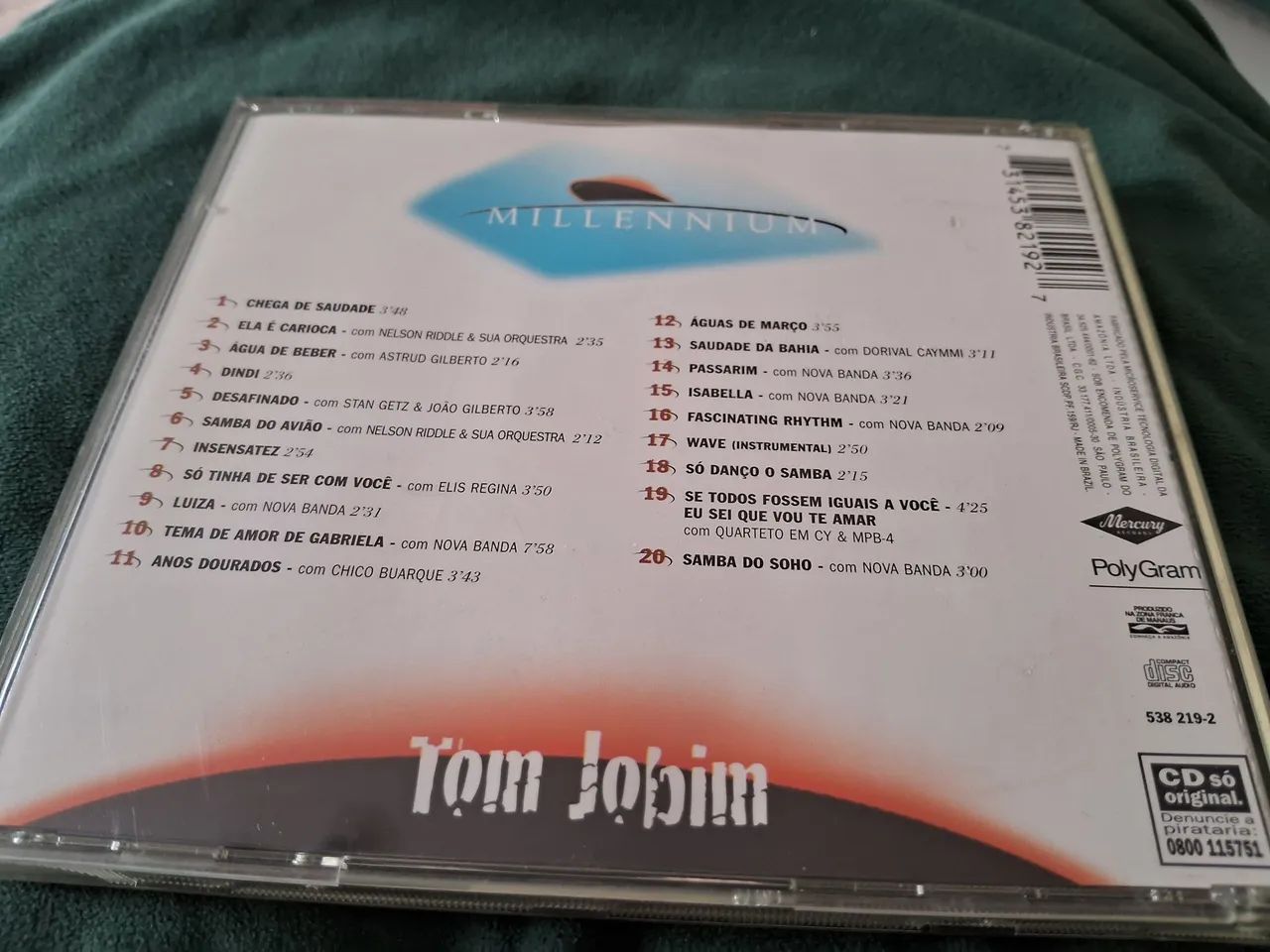 CD Tom Jobim Millennium  - Foto 2