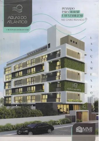 vendo Flat no cabo branco oportunidade a 70m do mar