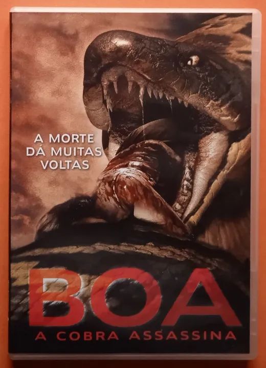 Dvd Boa A Cobra Assassina 