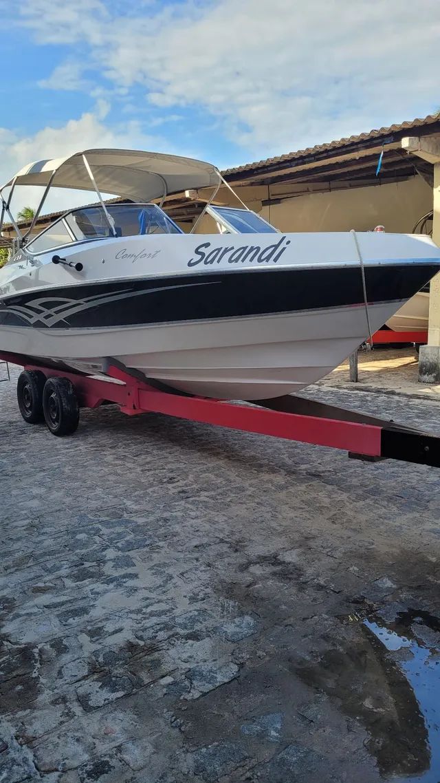 Lch Ventura de 23 pés,motor 250 hp Mercury opitimax pro XS econômico. - Foto 5