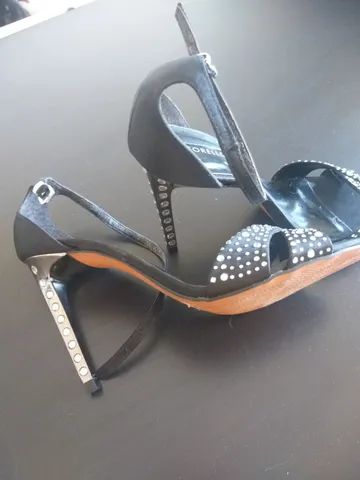 Sandália Preta com detalhes - Corello - Tamanho 36 - Foto 2