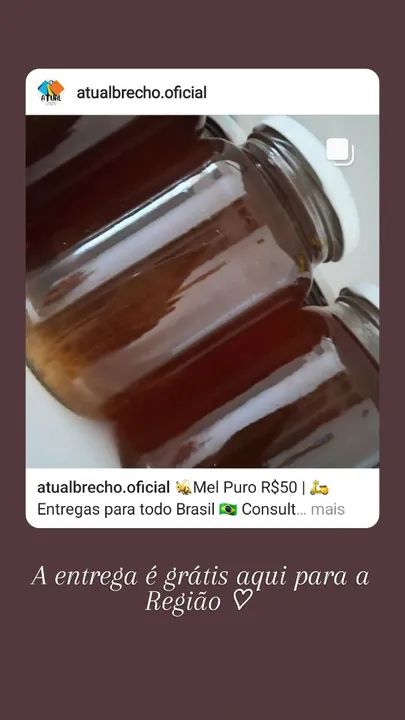 Mel Puro ( meu filho colhe mel e eu vendo) - Foto 2