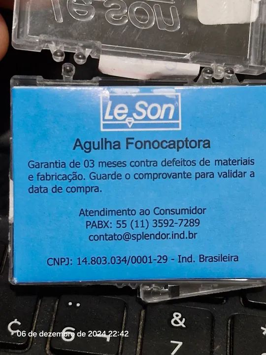 Agulha para toca-discos Le Son 1001S - Foto 4