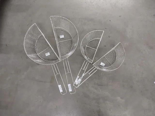 Cesto redondo, quadrado, retangular ou meia lua para fritadeira ou tacho q - Foto 2