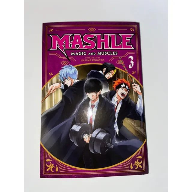 Mashle Magic and Muscles Volume 3 em inglês - Viz Media