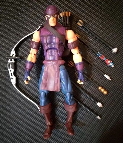 Hawkeye Gavião Arqueiro Toy Biz Marvel Legends Conservadíssi