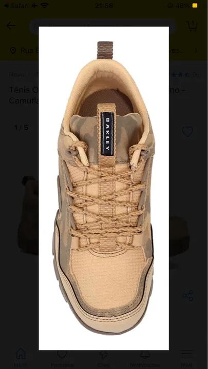 Tênis Oakley Modoc Low 2 Desert Camo - Foto 4