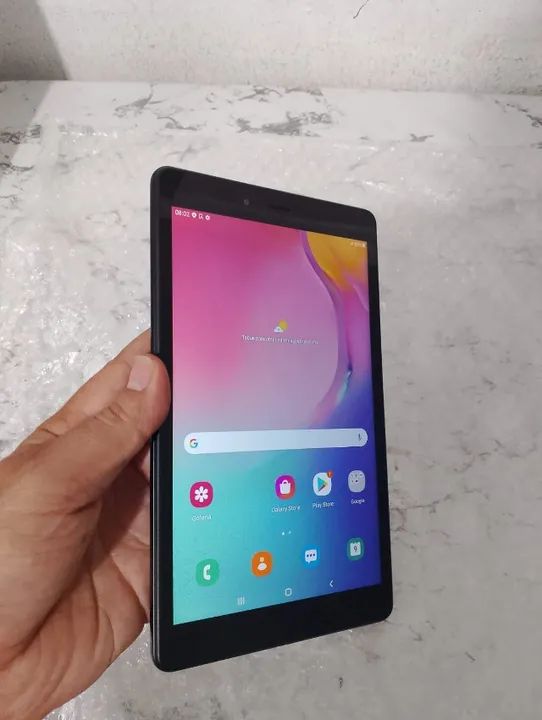 Tablet tela 8 32gb android 11 samsung com camera boa so 580 mostruario aceito note