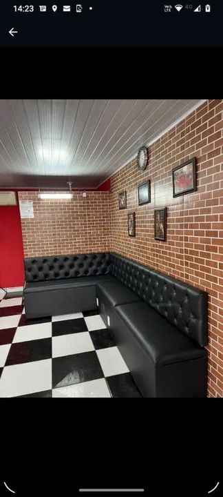 Sofá booth para comércios  - Foto 4