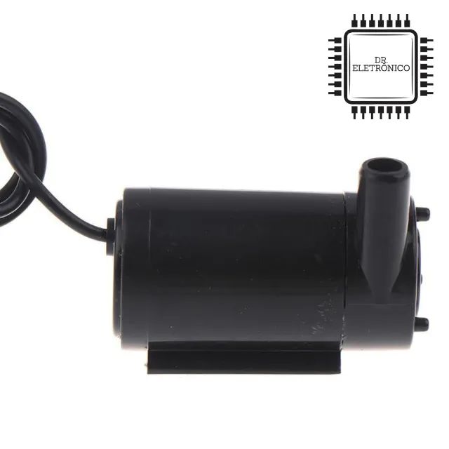 Mini Bomba Submersível 12V - Foto 3