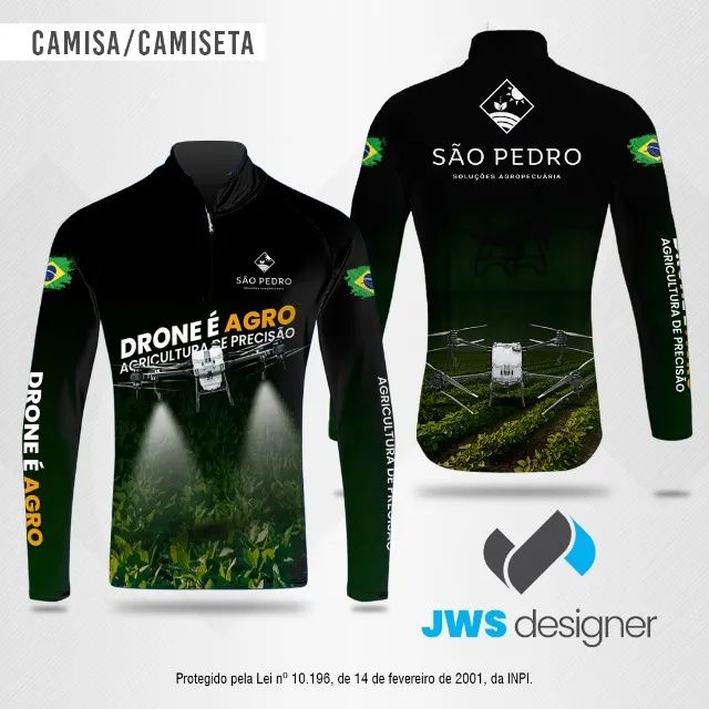 Camisas de Agronegócio UV50+