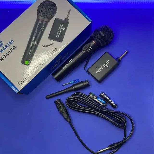 Microfone sem fio Riomatec -Faço Entrega - Foto 2