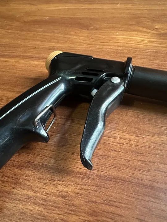 Esguicho  de mangueira pressão aguar as plantas lavar carro quintal pratica eficiente faci - Foto 2