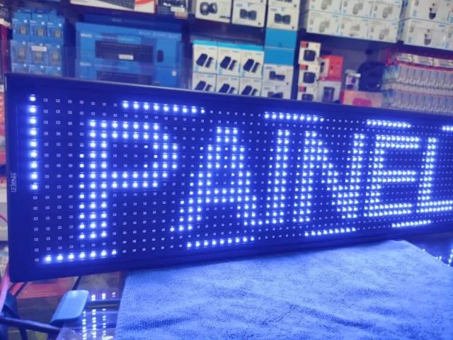 Painel de Led Azul 70x20 (Distribuidora JK Eletrôncos)Qualidade de Honestidade sempre - Foto 2