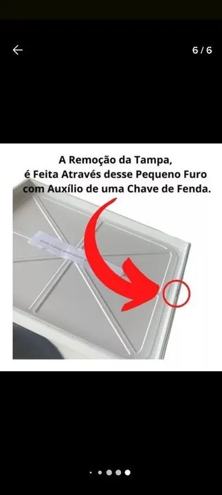 Caixa de gordura invisível cola piso 9 litros - Foto 4