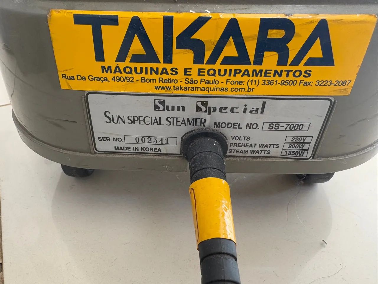 Steamer Vaporizador Elétrico Passadeira a Vapor Profissional  - Foto 3